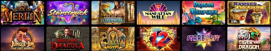 Games at new online casinos